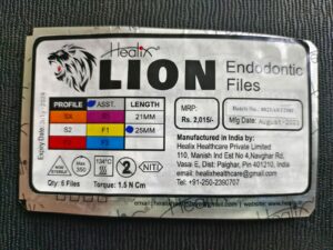 Healix Lion Files Assorted 25mm